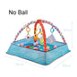 Baby Activity Gym Play Mat with Toy Rack – Educational Crawling Blanket & Infant Sensory Rug