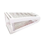 Stainless Steel Double-Sided Vegetable & Cheese Grater with Catch Container