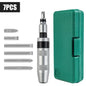7/12-Piece Portable Reversible Impact Screwdriver Set — Manual & Cordless Driver Kit with Case for Home DIY