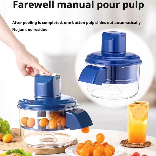 Automatic Electric Grape Peeler – Hands-Free Fruit Peeling Machine for Grapes, Cherries & Berries