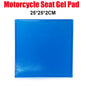 Motorcycle Gel Seat Cushion - Shock Absorbing Pad for Motorbike & Scooter, Soft Comfortable Seat Insert
