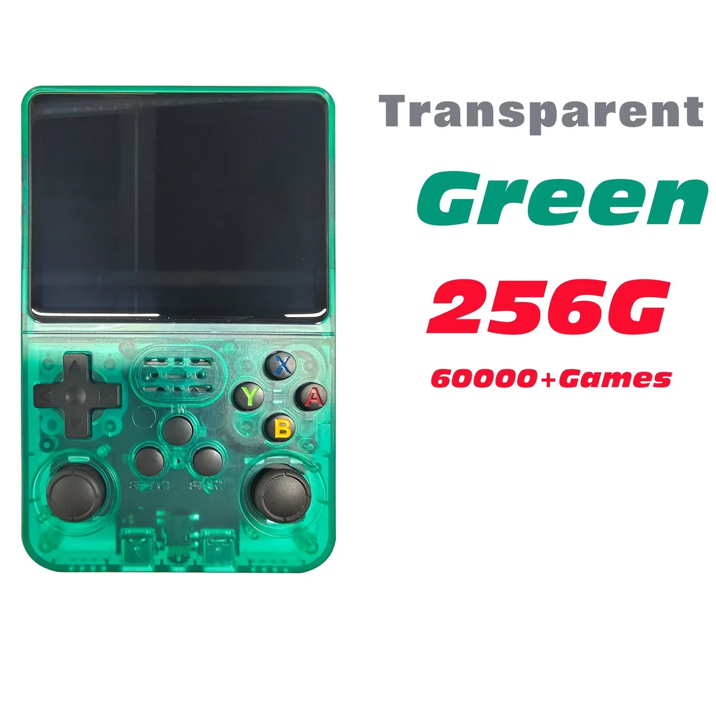 Retro Handheld Game Console 3.5-Inch (89 mm) IPS Screen Linux Pocket Player 64GB/128GB/256GB Expandable to 1TB