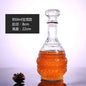 Novelty Design Multi Styles Barware Wine Glass Bottle 250-1000ml Lead-free Glass Whiskey Decanters for Liquor Scotch Bourbon