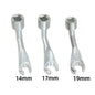 Diesel Injector Line Socket Set 1/2-Inch (12.7 mm) Drive - 12-Point Bihex Injector Fuel Line Wrenches