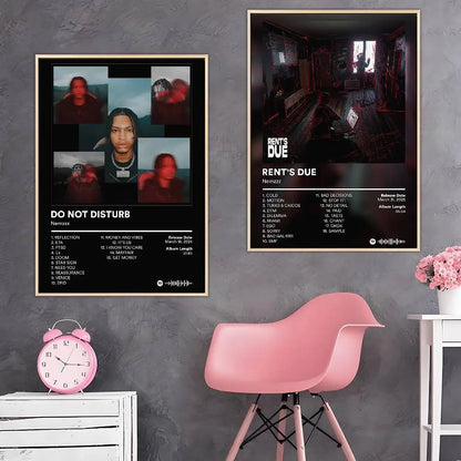 Rapper Nemzzz Poster HD Art Sticky Wall Waterproof Home Living Room Bar Decoration
