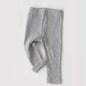 0-3T Baby Striped Cotton Stretch Leggings – Elastic Waist Toddler Skinny Pants
