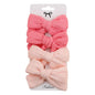 4Pcs Baby Bows Hair Clips Cotton Linen Hairpins for Girls