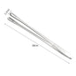 Stainless Steel Kitchen & BBQ Tongs – 9.4 in/11 in (24/28 cm) Grill, Serving & Cooking Tweezers