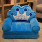 Foldable Kids Cartoon Sofa Bed — Plush Toddler & Baby Seat, Princess Nap Cushion