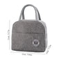 Insulated Bento Lunch Bag with Aluminum Foil Lining - Thermal Meal Bag for Students & Office
