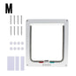 1-Pack Pet Door for Glass & Acrylic Panels — Two-Way Cat & Small Dog Flap