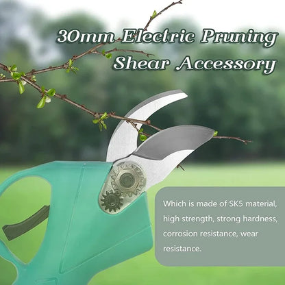 30mm (1.18 in) Replacement Blade for Electric Pruning Shears — SK5 Steel Sharp Cutting Blade for Branches, Bonsai & Fruit Trees