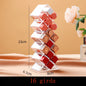Clear Acrylic Makeup Brush Organizer – Transparent Cosmetic Holder for Lipstick, Brushes & Makeup Tools