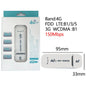4G LTE Pocket WiFi Router 150Mbps Portable MiFi Hotspot with SIM Slot, 2100mAh Battery for Travel Home Office RV