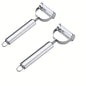 Stainless Steel Double-Head Vegetable Peeler - Multi-Function Fruit & Melon Peeler