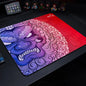 Cute Tiger Small Gaming Mouse Pad with Wrist Rest — Non-Slip Rubber Base, Anime Cartoon Desk Mat