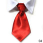 Pet Bow Tie Collar Tuxedo - Formal Necktie for Dogs & Cats, Small & Medium (32cm/12.6in, 40cm/15.75in) - 12 Colors