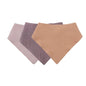 Baby Cotton Bandana Bibs - Triangle Burp Cloths for Feeding & Drool, 16.5 x 7.5 in (42 x 29 cm) - 3/4/5-Pack Unisex