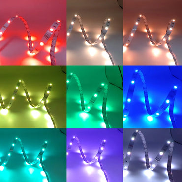5050 RGB LED Strip Light 5V USB — Smart WiFi & Bluetooth LED Tape for TV, Bedroom, Kitchen | 5m & 10m Options