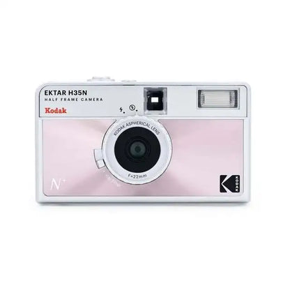 Half-Frame 35mm Film Camera with Built-in Flash, Star Filter & Bulb Shutter