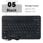 Mini Wireless Bluetooth Keyboard and Mouse — Portable Slim Rechargeable Keyboard for iPad, iPhone, Android Tablets, Samsung, Xiaomi, Mac & Windows