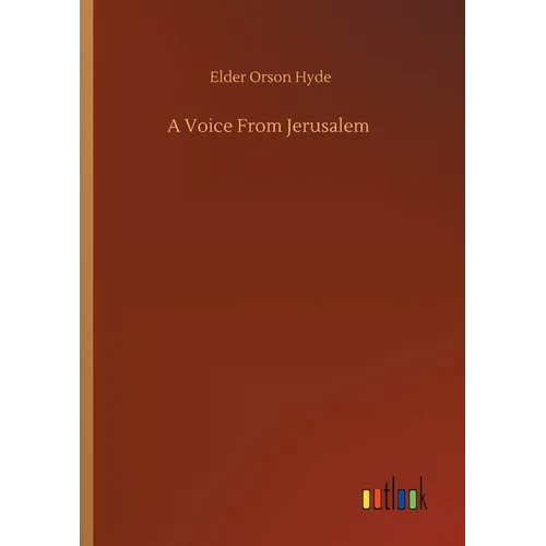 A Voice From Jerusalem - Paperback