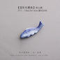 Cute Ceramic Fish Shape Chopsticks Holders Chopstick Stand Shelf Cartoon Animals Spoons Fork Rack Ceramic Rest Kitchen Utensil