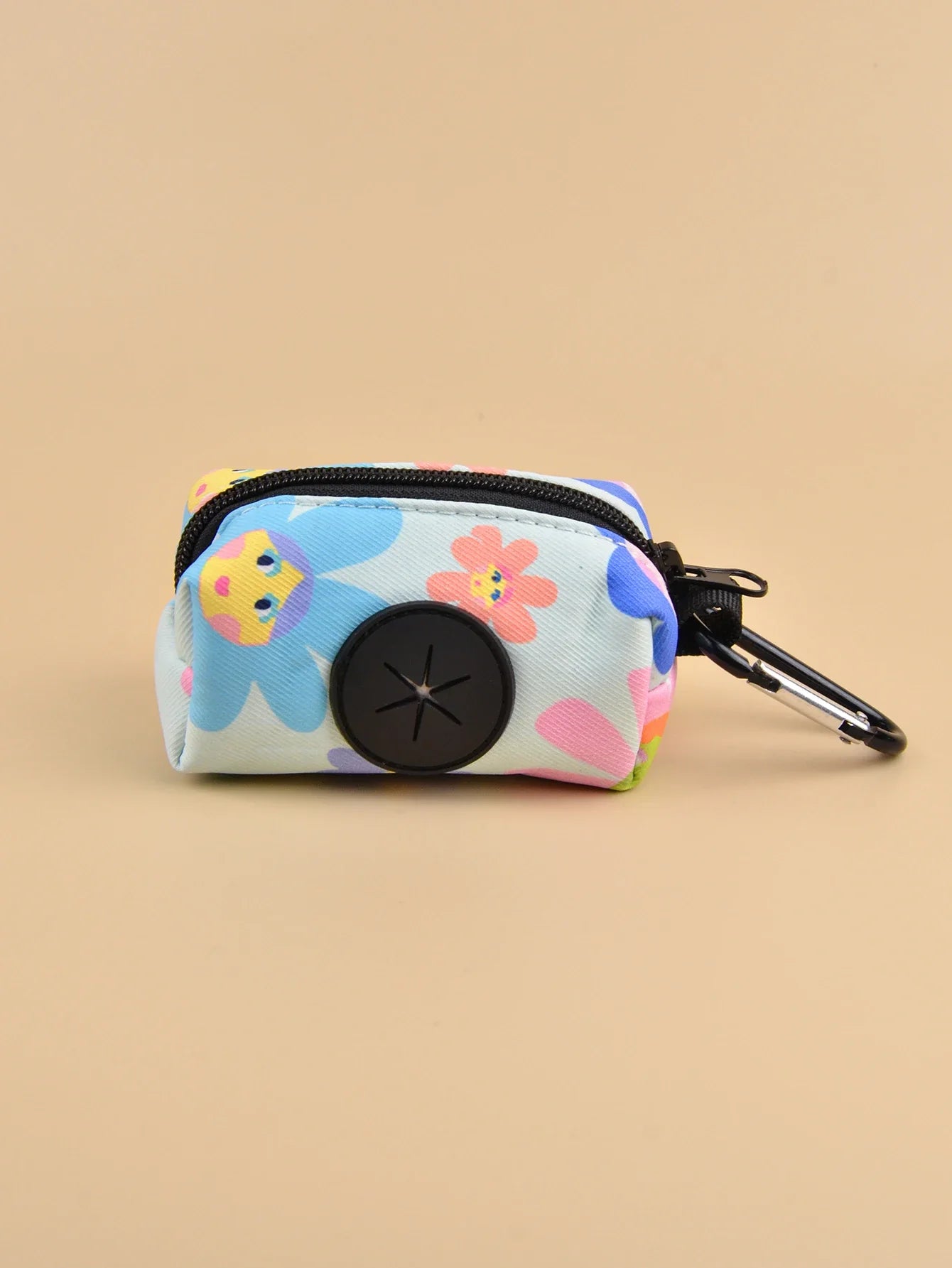 Cute Valentine’s Day Pet Poop Bag Holder – Clip-On Dispenser for Dog Leash (Bags Not Included)