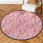 VIKAMA Printed Sweet Loop Pile Carpet Thickened Soft Carpet For Living Room Bedroom And Coffee Table Easy To Clean Floor Mats