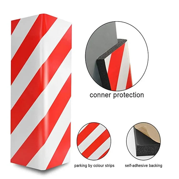 Car Foam Warning Signs Bumper Door Protection Exterior Anti-stick Scratch-resistant Parking Protector Car Door Garage  1/2/4PCS