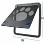 Lockable Magnetic Pet Door Flap for Cats & Dogs - Screen Window & Gate, L (9.4×11.4 in / 24×29 cm) & XL (14.6×16.5 in / 37×42 cm) Easy Install