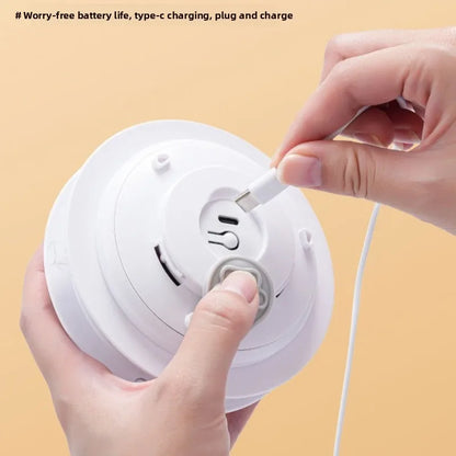 Automatic USB Rechargeable Interactive Cat Toy with Hidden Feather Wand — 1200mAh Electronic Chase Mat
