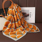 Luxury Satin Silk Square Scarf – Shawl, Hijab & Fashion Wrap 2023