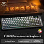 Mechanical Gaming Keyboard — Tri-Mode Bluetooth/2.4G/Wired, Hot-Swappable 108-Key, RGB, 1.14" (29 mm) TFT Smart Display, Multi-Function Knob, 8000mAh Battery, PBT Keycaps
