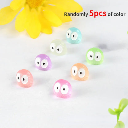 Cute Black Elf Car Interior Decorations 5/10/20 Pack - Funny Auto Console & Rearview Mirror Ornaments