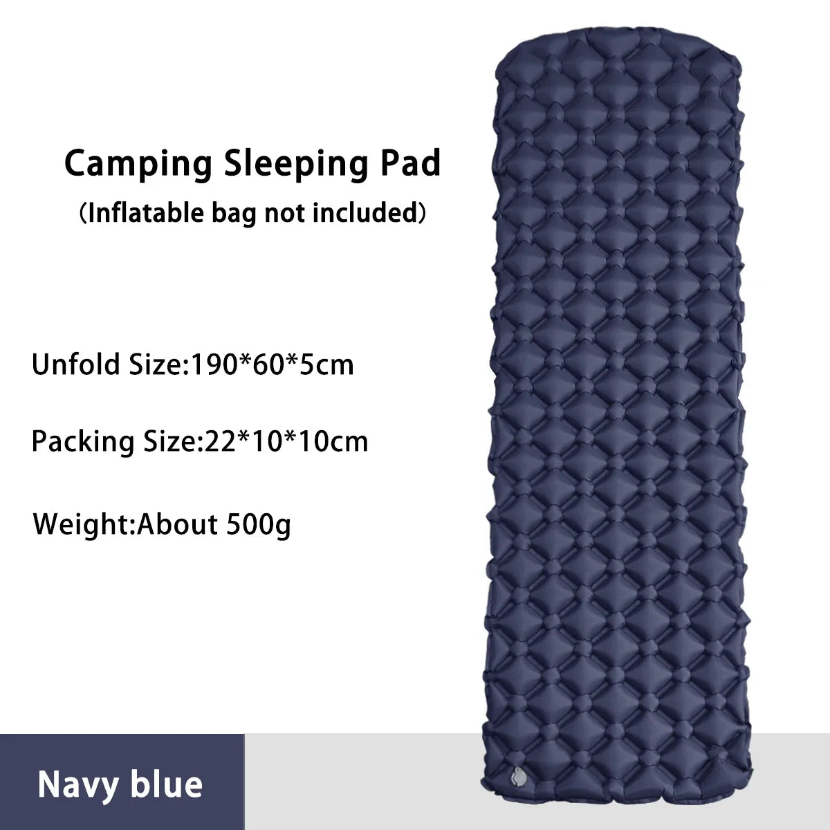 Camping Inflatable Mattress in Tent Folding Camp Bed Sleeping Pad