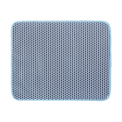 Waterproof Double-Layer Cat Litter Mat – Non-Slip EVA Litter Trapping Pad (Multiple Sizes)