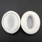 Replacement Memory Foam Ear Pads for Over-Ear Headphones - Soft Leather Ear Cushions, Self-Adhesive (1 Pair)
