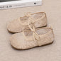 Girls Breathable Soft Sole Sandals Non-Slip Comfortable Casual Princess Flats