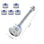 360° Rotating Faucet Water Filter Aerator - Pressurized Sink Filter and Tap Extender for Kitchen and Bathroom