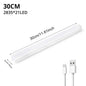 Motion Sensor Rechargeable LED Light for Closet Cabinet Wardrobe, Wireless Under-Cabinet Night Light, 4/8/12/20 in (10/20/30/50 cm)