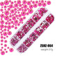 2400+ Shiny Clear Crystal Nail Rhinestones - Mixed Sizes & Shapes Flatback Gems