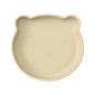 Silicone Baby Suction Dining Plate Bear Shape
