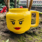 Cute Design Face Expression Ceramic Mug Christmas Gift Box Funny  Mug Ideal Gift for New Year Creative and Unique Gift