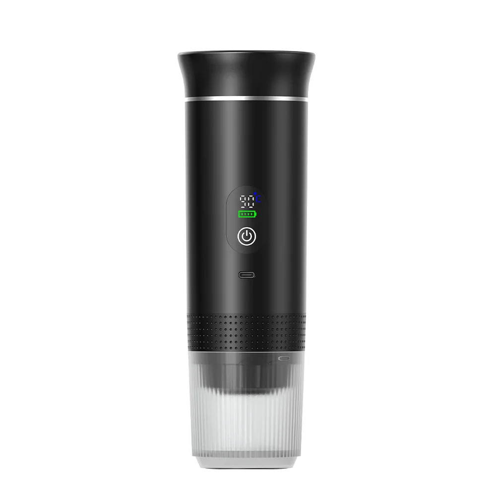 Wireless Electric Portable Espresso Coffee Machine for Car & Home Camping Coffee Maker 3-in-1 Capsule Powder Travel Coffee Maker
