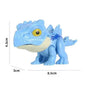 Jurassic Finger Dinosaur  Tyrannosaurus Model Toys for Kids Finger Biting Dinosaurs Movable Joints Dinosaur Toy for Boy Gift