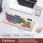 96-Key Wireless Mini Keyboard with Smart Screen - Bluetooth & 2.4GHz Dual-Mode, Multi-Device Linking, Ergonomic RGB Backlit