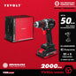 20V Brushless Cordless Drill Driver, Compact 21+1 Torque Keyless 3/8\" (0.8–10mm) Handheld Screwdriver with LED