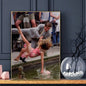 Sex And The City Carrie And Mr Big Photo Classic Poster Sticky Wall Art Printing Waterproof Home Living Bed Room Bar Aesthetic