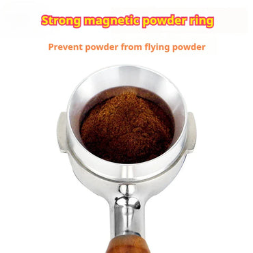 51/53/58mm (2.01/2.09/2.28 in) Aluminum Espresso Dosing Ring for Portafilter - Barista Tamper Accessory